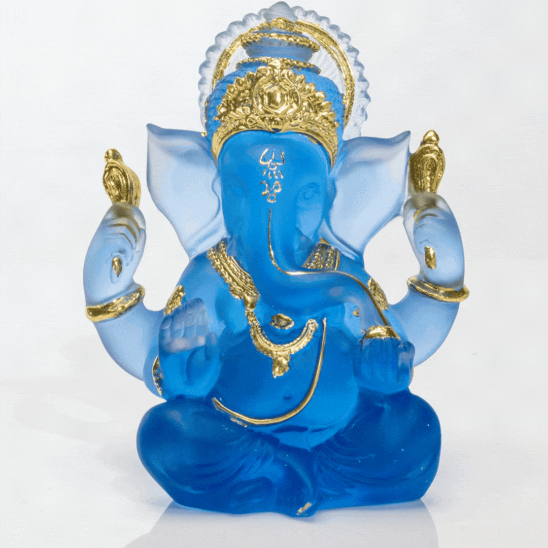 Ganesha Blue Murti