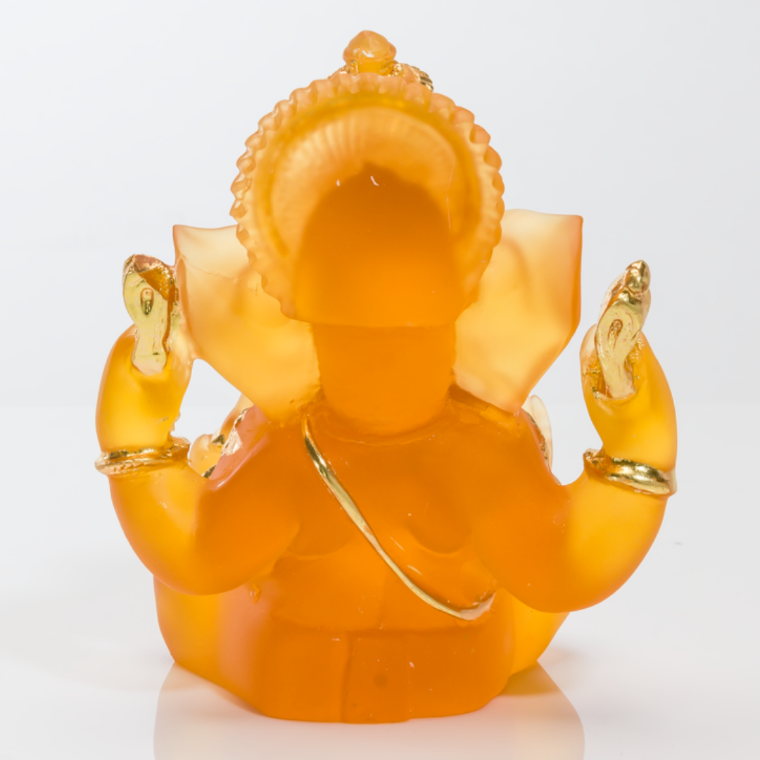 Ganesha Orange Murti