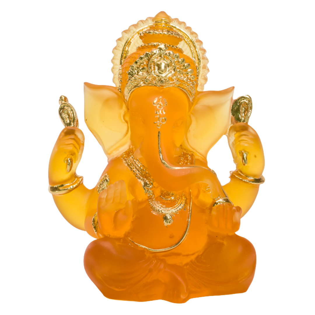 Ganesha Orange Murti