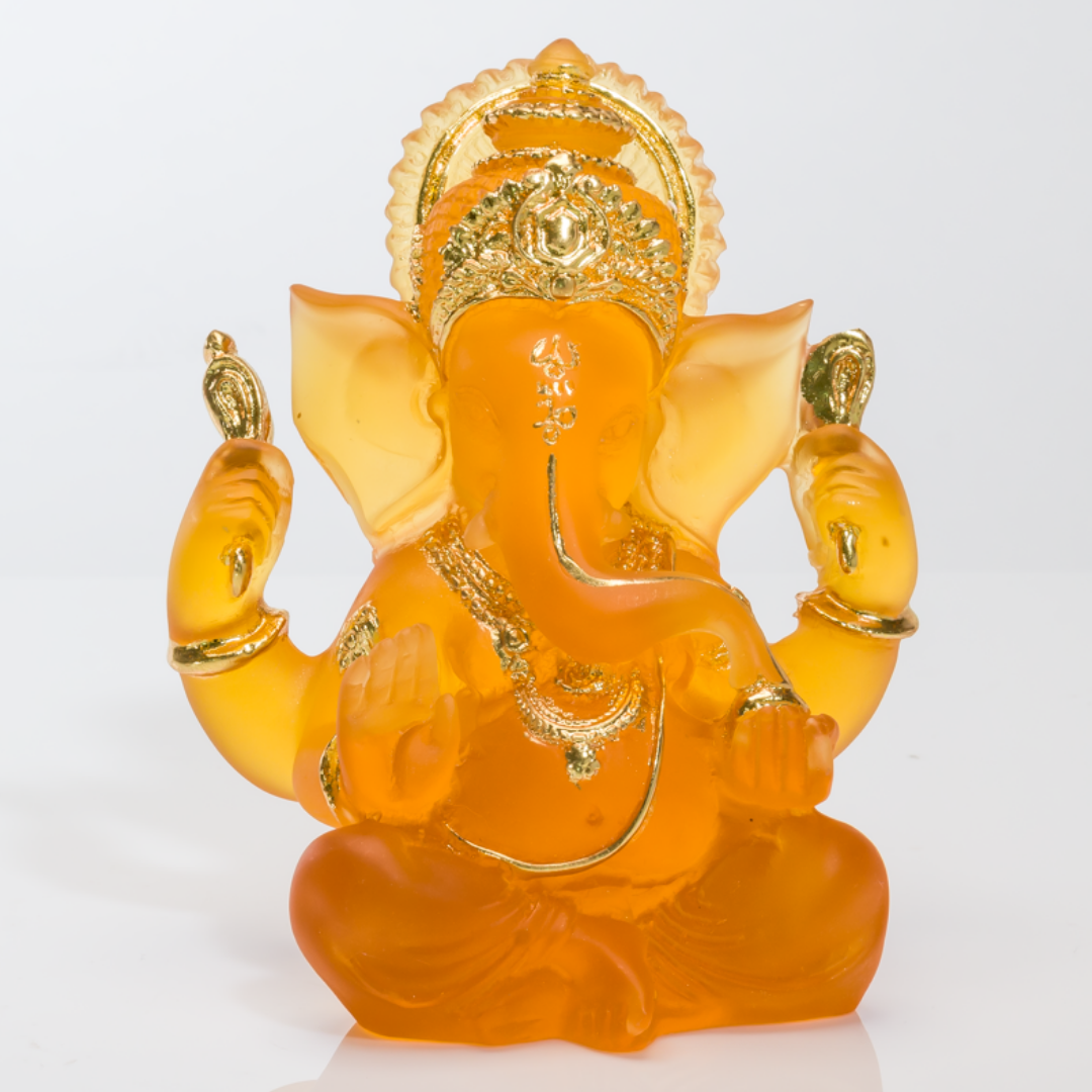 Ganesha Orange Murti