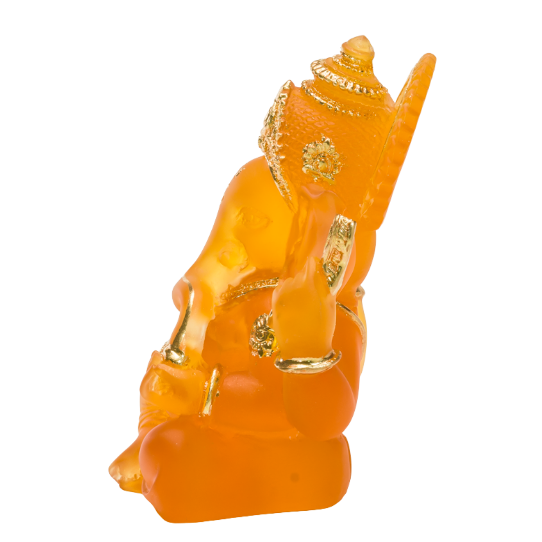 Ganesha Orange Murti