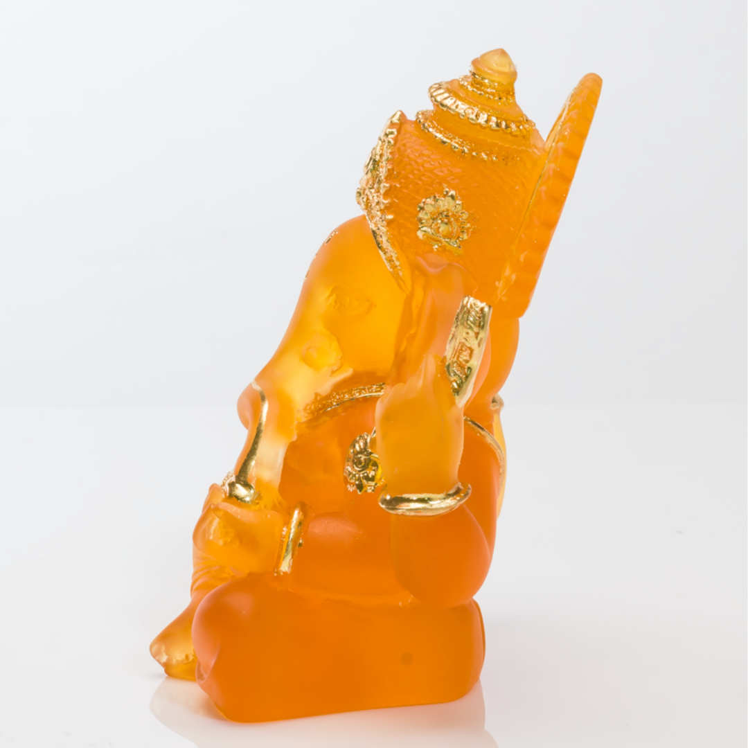 Ganesha Orange Murti