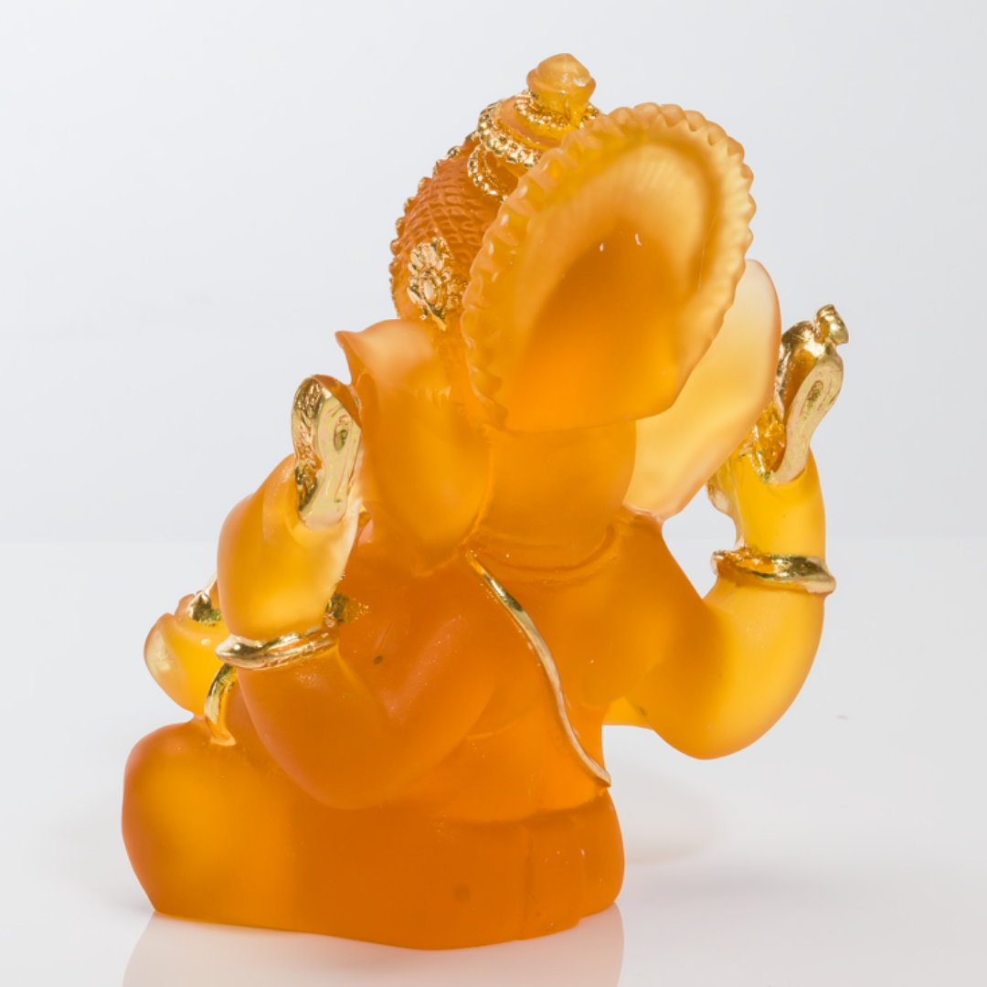 Ganesha Orange Murti