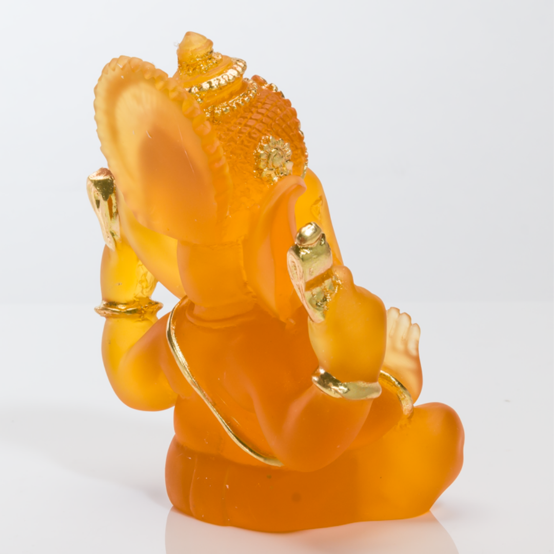 Ganesha Orange Murti