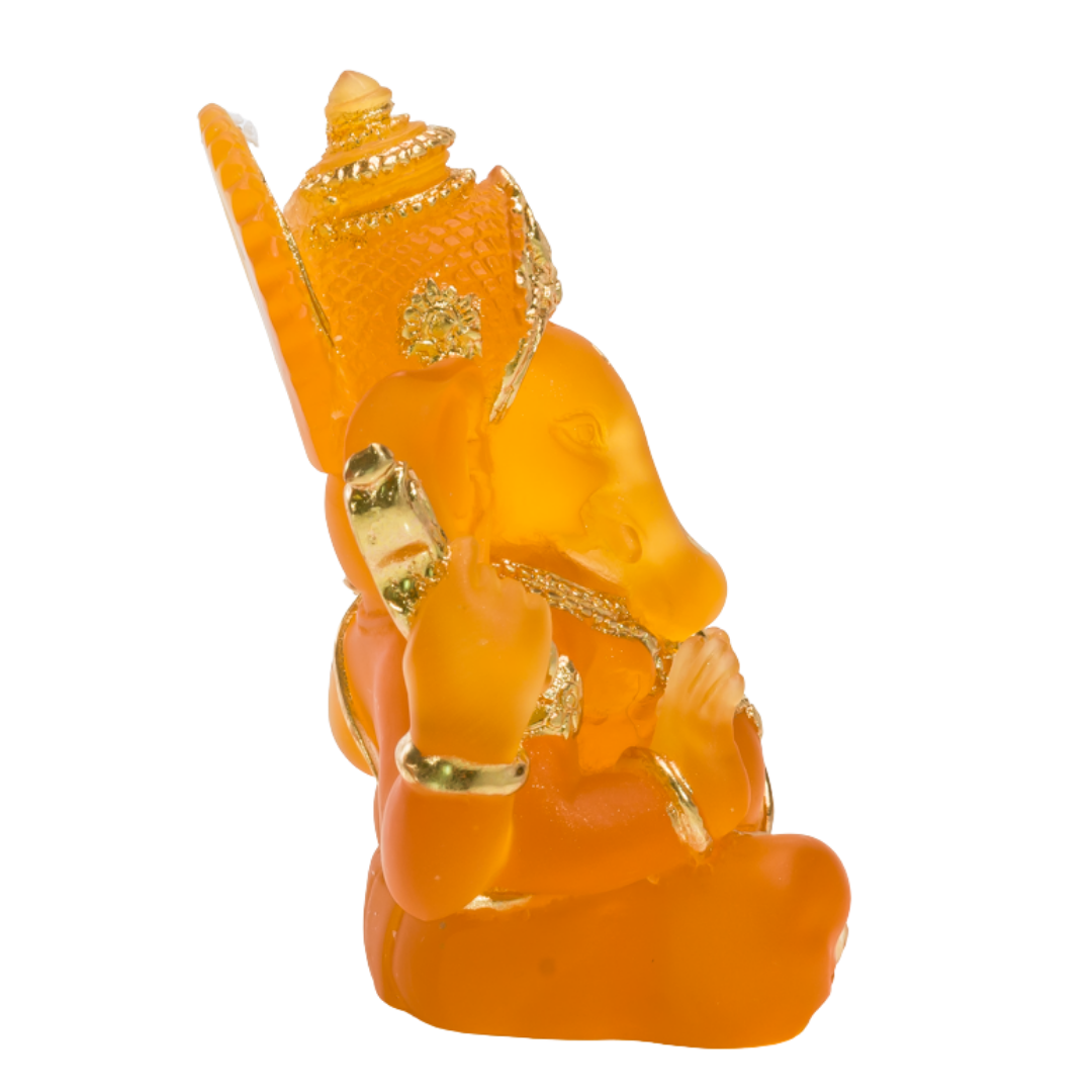 Ganesha Orange Murti