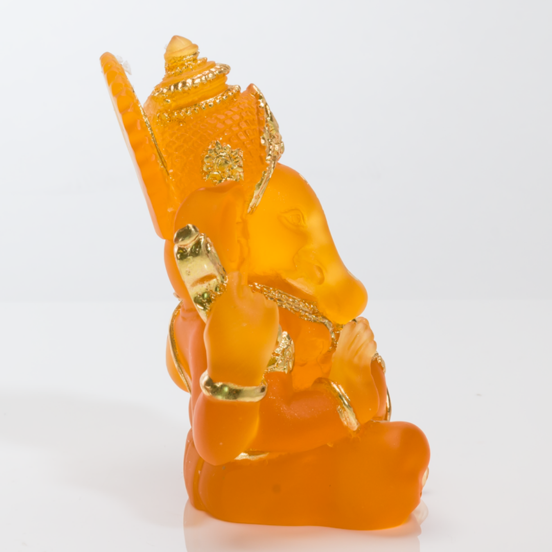 Ganesha Orange Murti