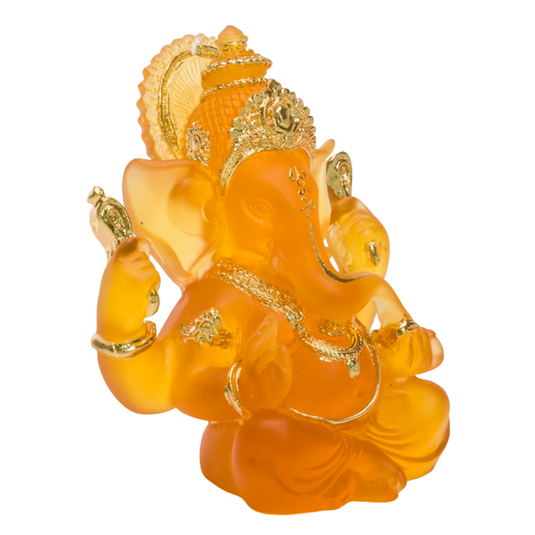 Ganesha Orange Murti