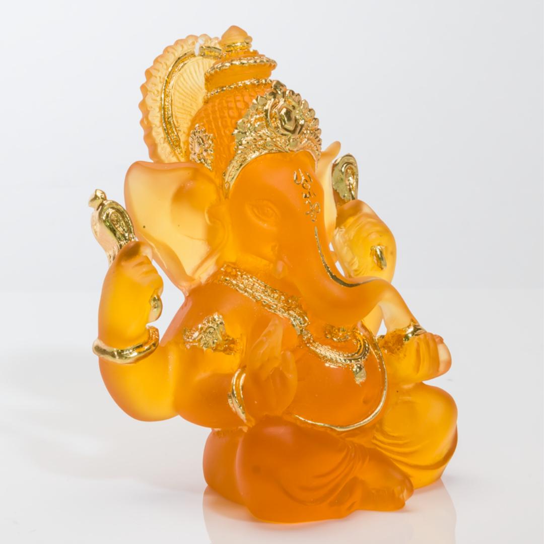Ganesha Orange Murti