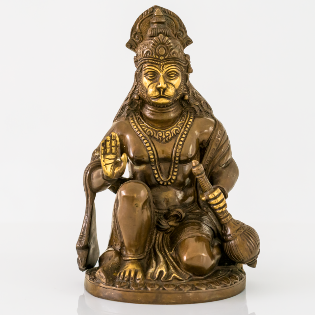 Kneeling Hanuman Murti