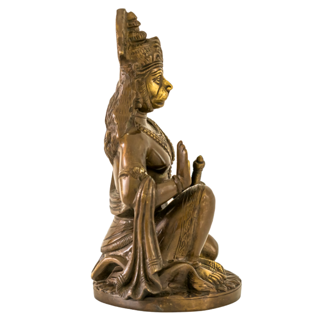 Kneeling Hanuman Murti