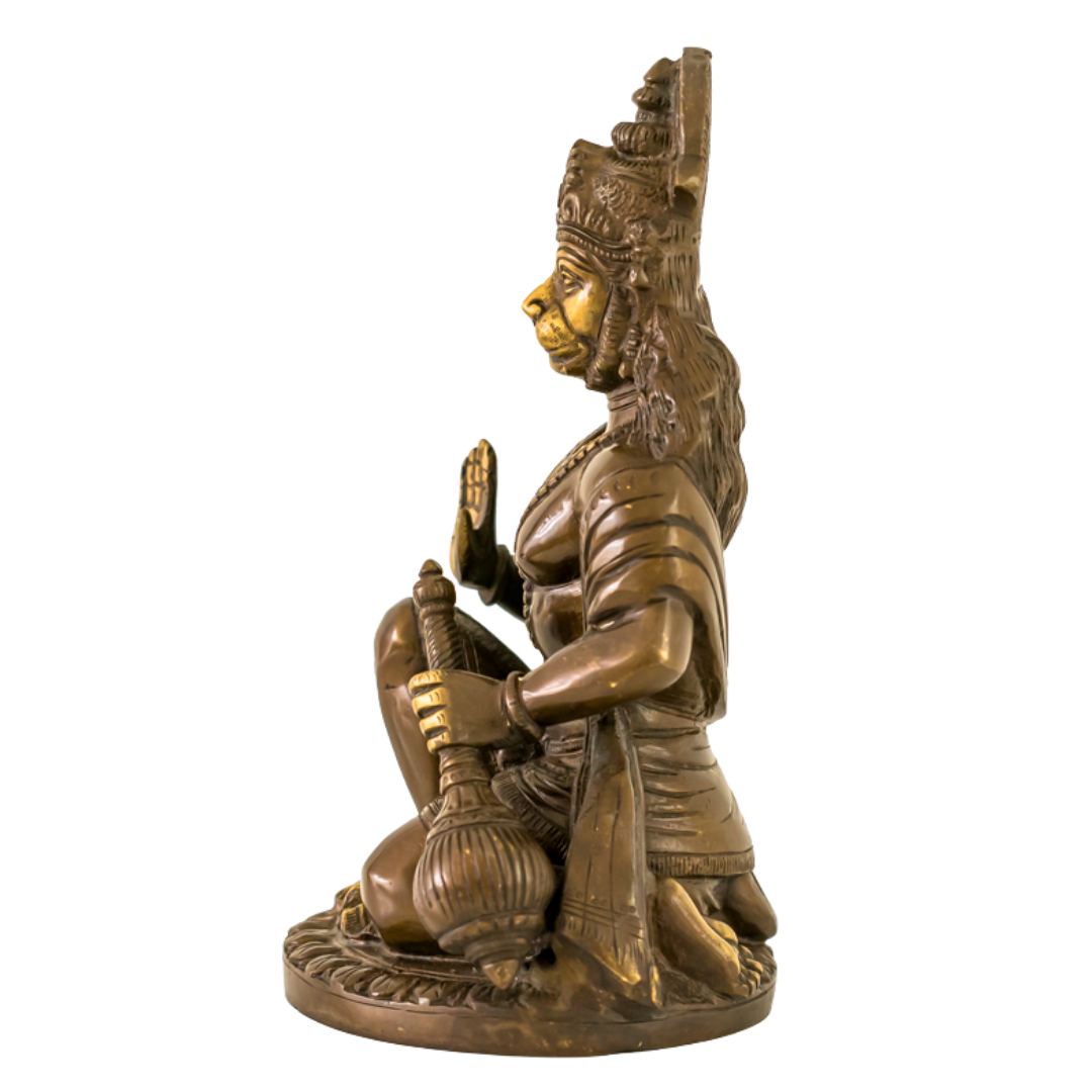 Kneeling Hanuman Murti