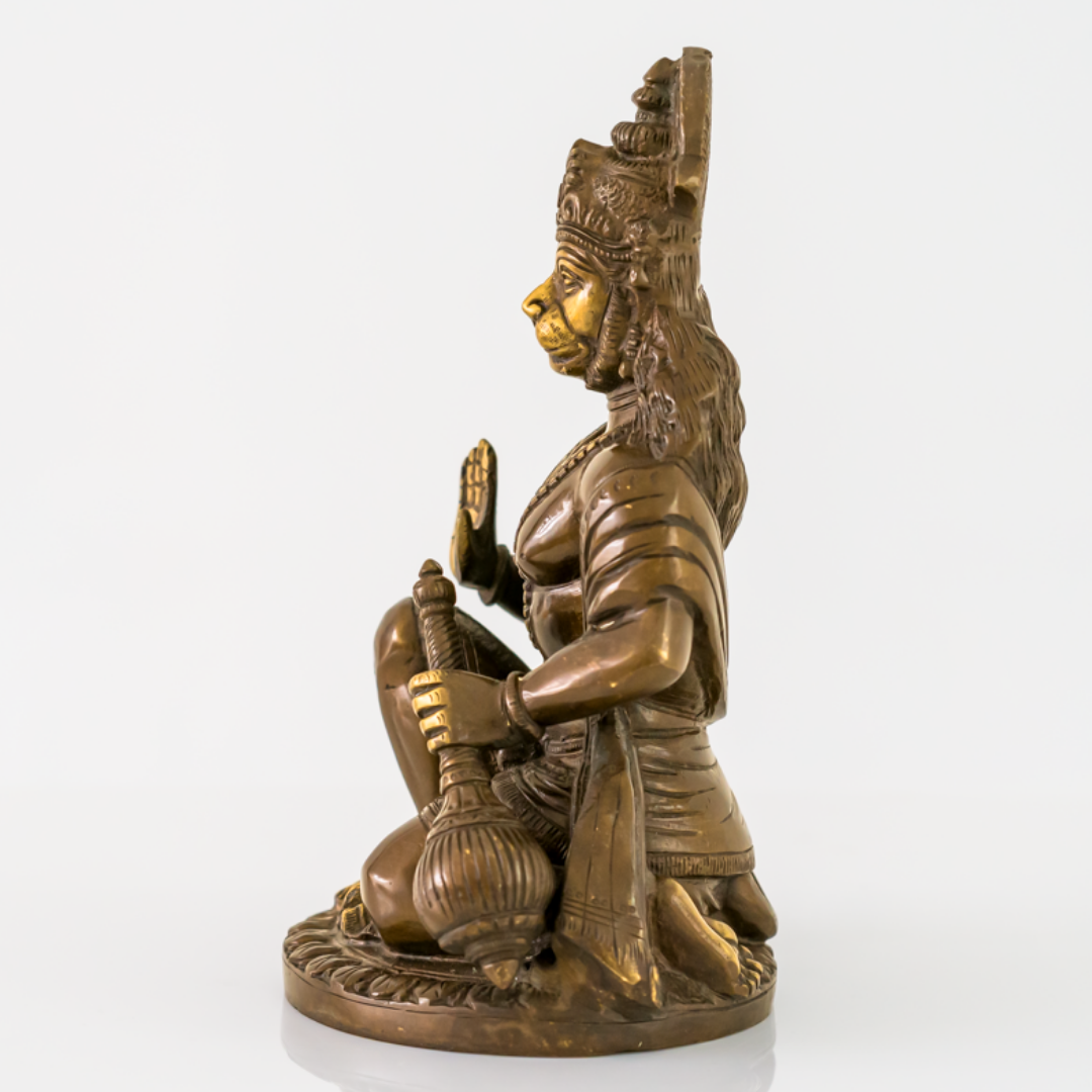 Kneeling Hanuman Murti