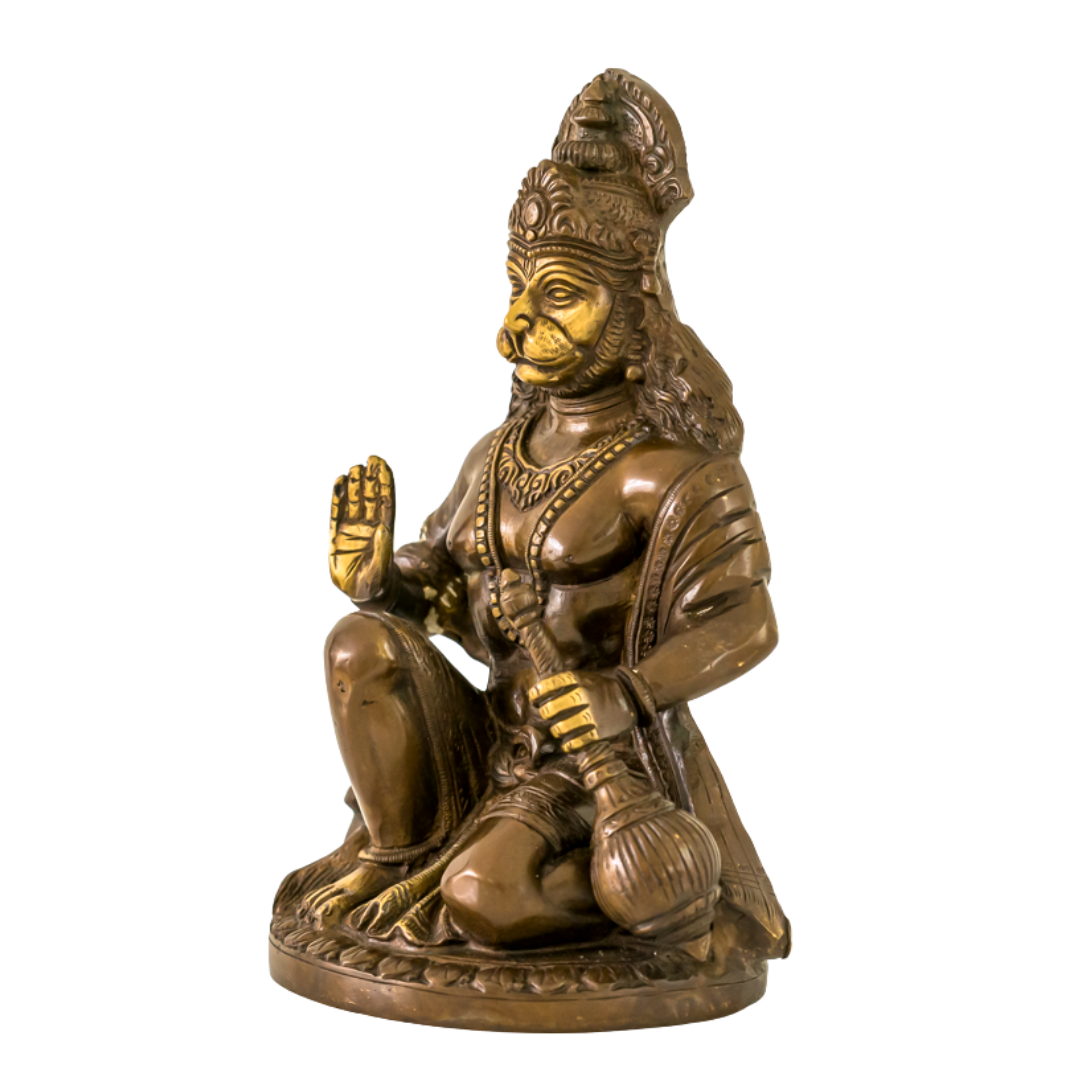 Kneeling Hanuman Murti