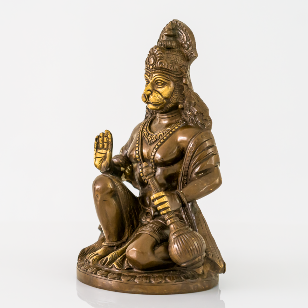 Kneeling Hanuman Murti
