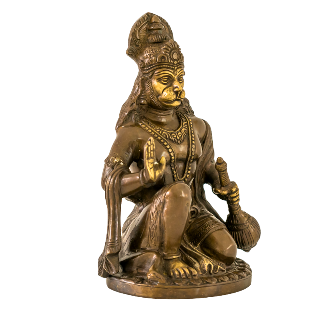 Kneeling Hanuman Murti