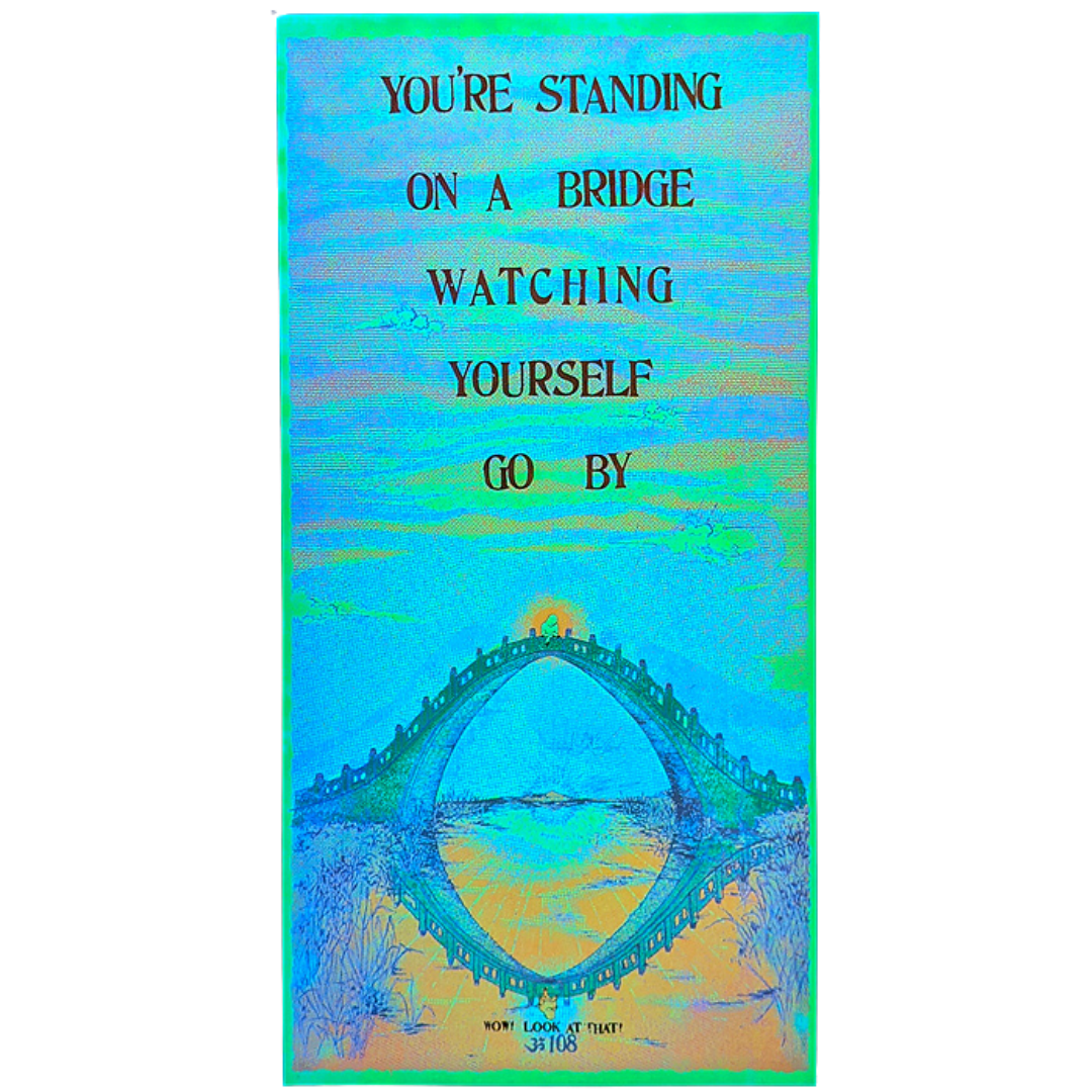 Be Here Now 50th Anniversary The Subtle Mother Poster Dark Mode