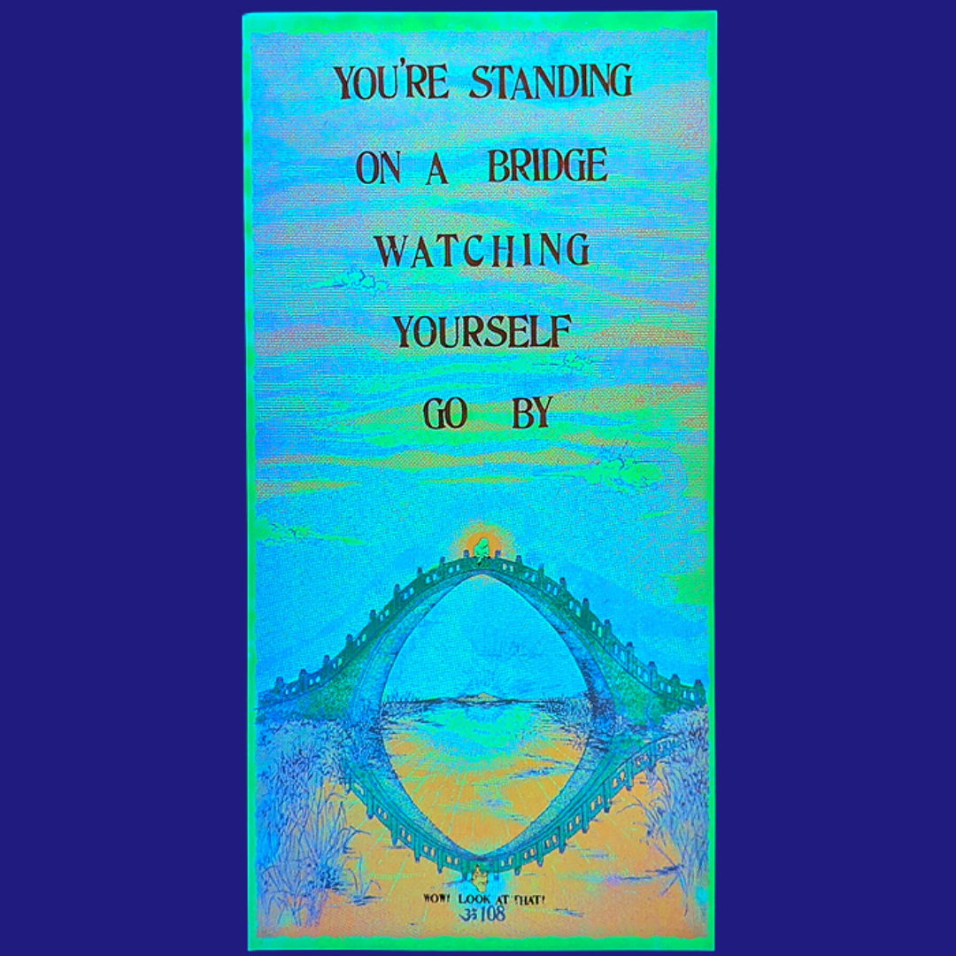 Be Here Now 50th Anniversary The Subtle Mother Poster Dark Mode