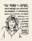 Be Here Now Network Portrait Poster - Trudy Goodman