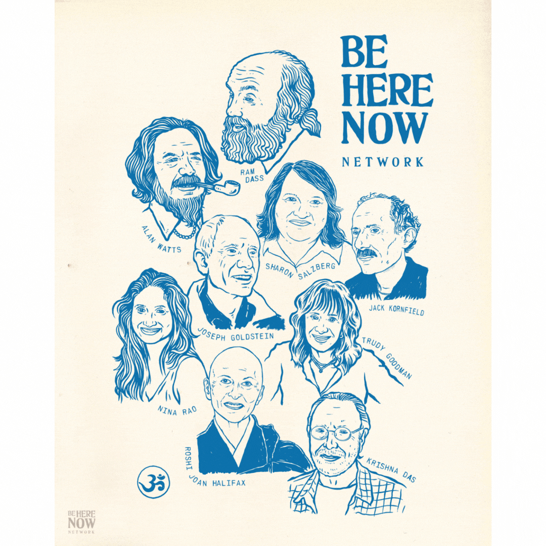 Be Here Now Network Portrait Posters