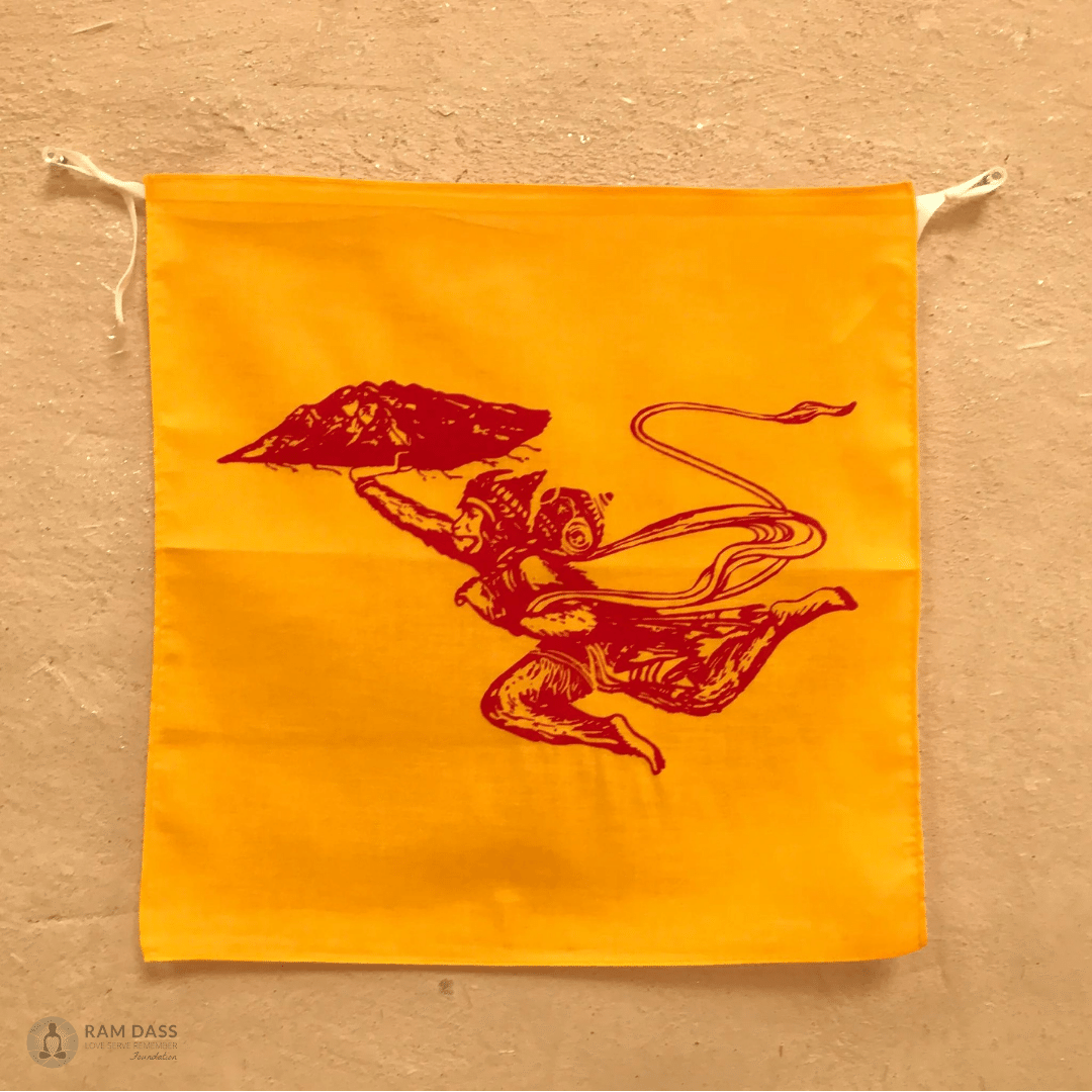 Flying Hanuman Prayer Flag