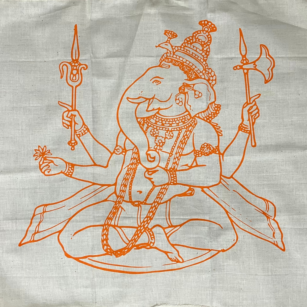 Ganesha Prayer Flag