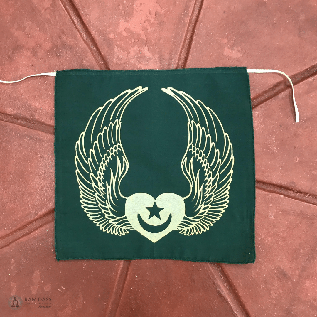 Sufi Heart &amp; Wings Prayer Flag