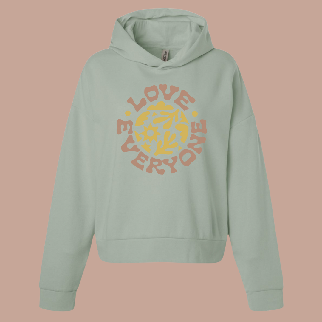 Love Everyone II Wave Wash Hoodie (Womens)