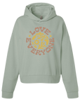 Love Everyone II Wave Wash Hoodie (Womens)