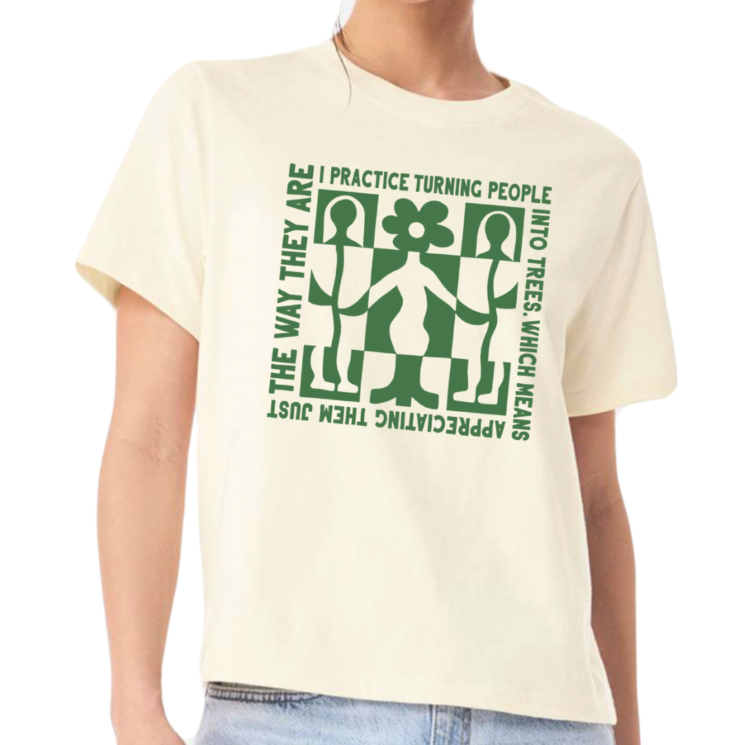 Turning People Into Trees Tee (Womens)