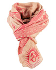 ॐ Buddha Cotton Prayer Shawl Chai