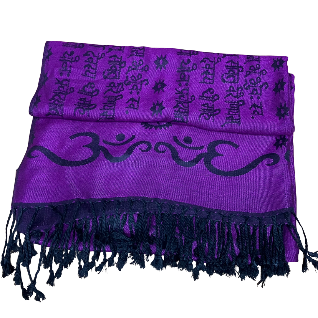 Gayatri Mantra Shawl