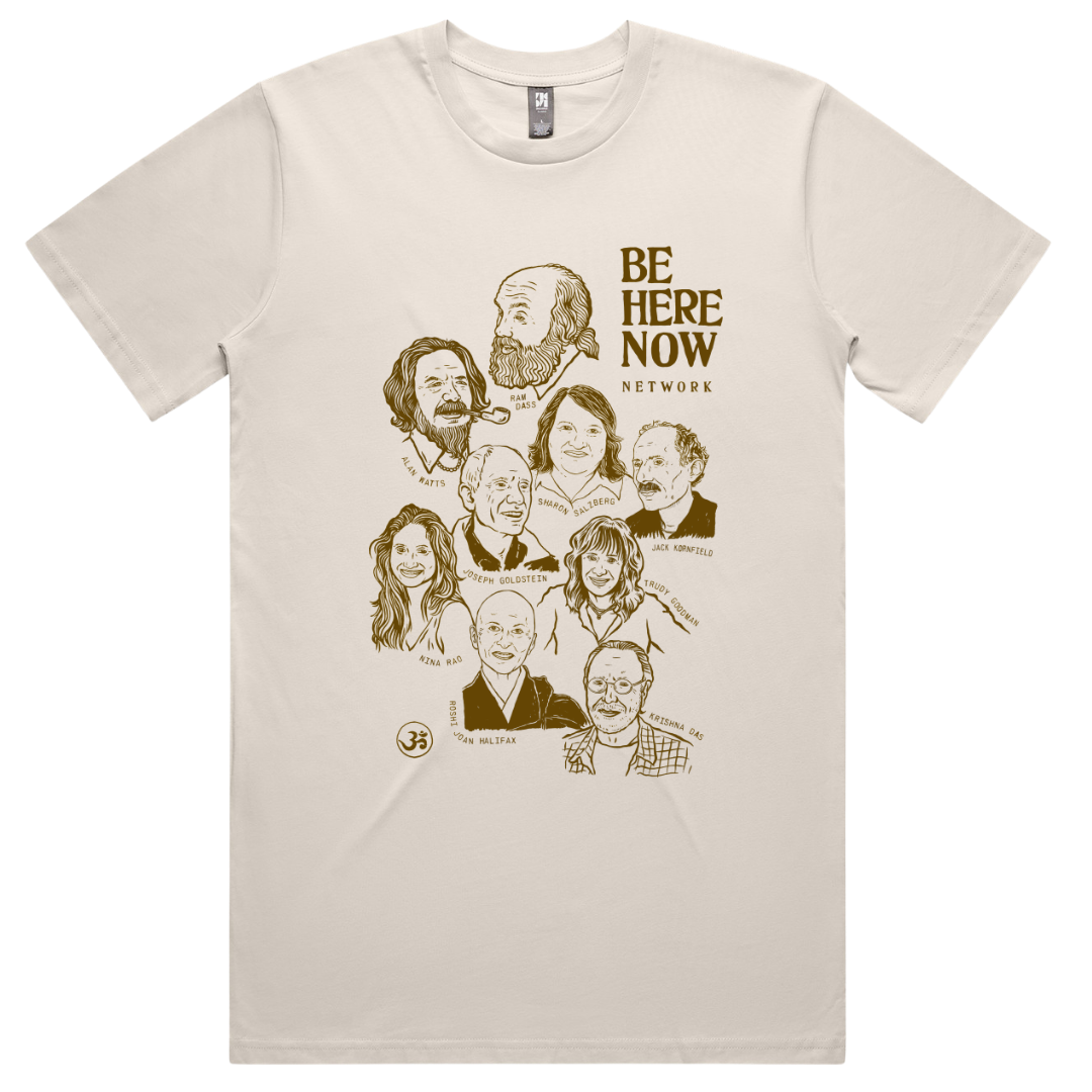 Be Here Now Network Portrait Tee