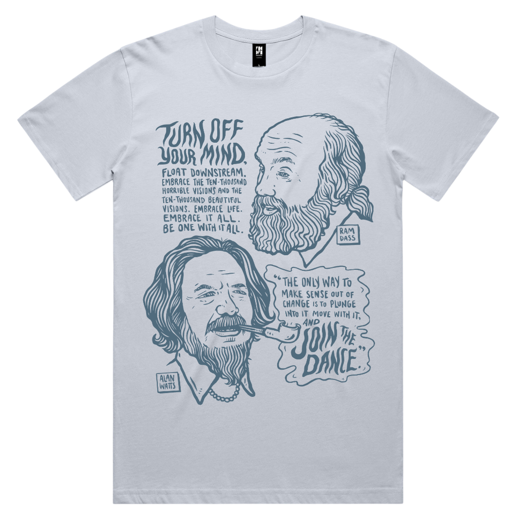 Ram Dass x Alan Watts Tee