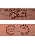 The Most Exquisite Paradox  Copper Bookmark