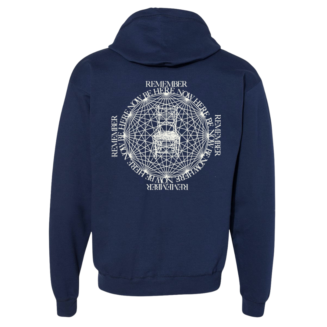 Be Here Now Book Cover Hoodie (Unisex)