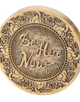 Bhagavad Gita Bundle - Be Here Now Medallion Front