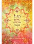 Start from Where You Are. Encouragement Greeting Card (6 Pack)