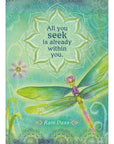 All you seek is already within you. Encouragement Greeting Card (6 Pack)