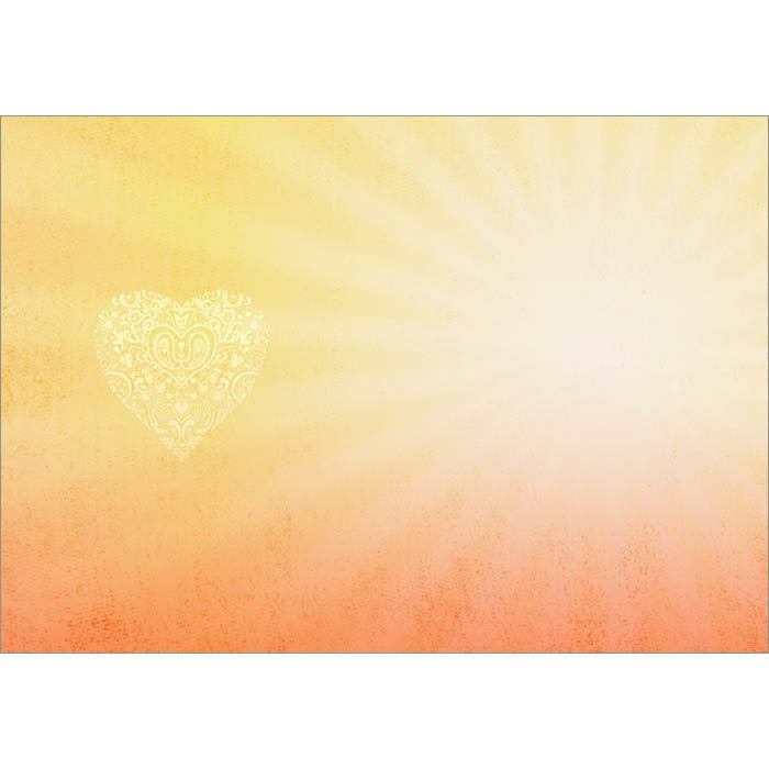 Intuitive Heart Inspirational Greeting Card (6 Pack)