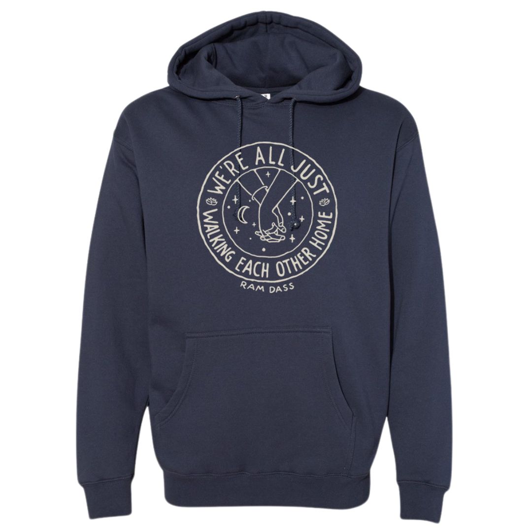 Walking Each Other Home Pullover Hoodie (Unisex)