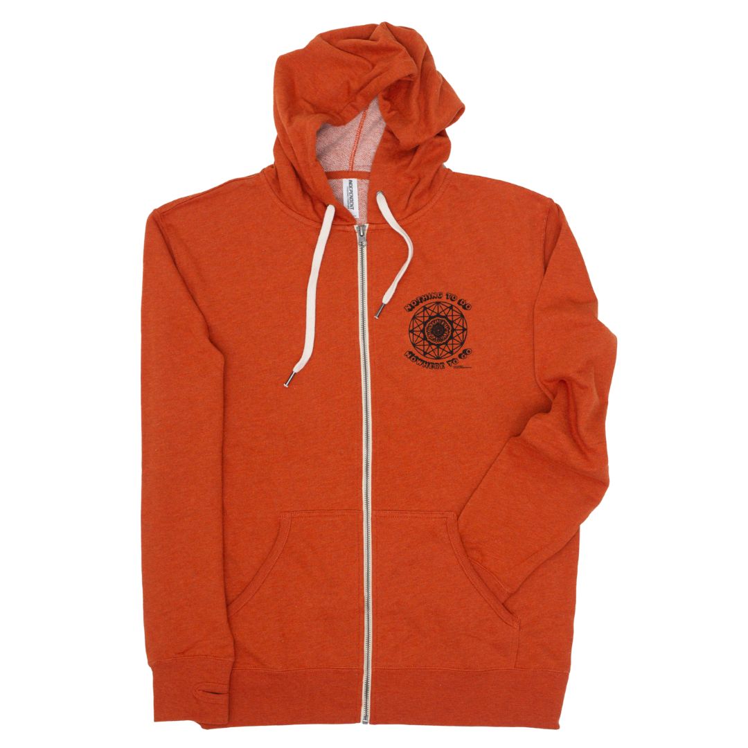 Next Message French Terry Zip Up Hoodie (Unisex) Front