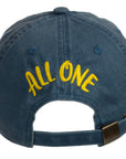 Sub Ek (All One) Baseball Cap (Unisex) - Steel Blue