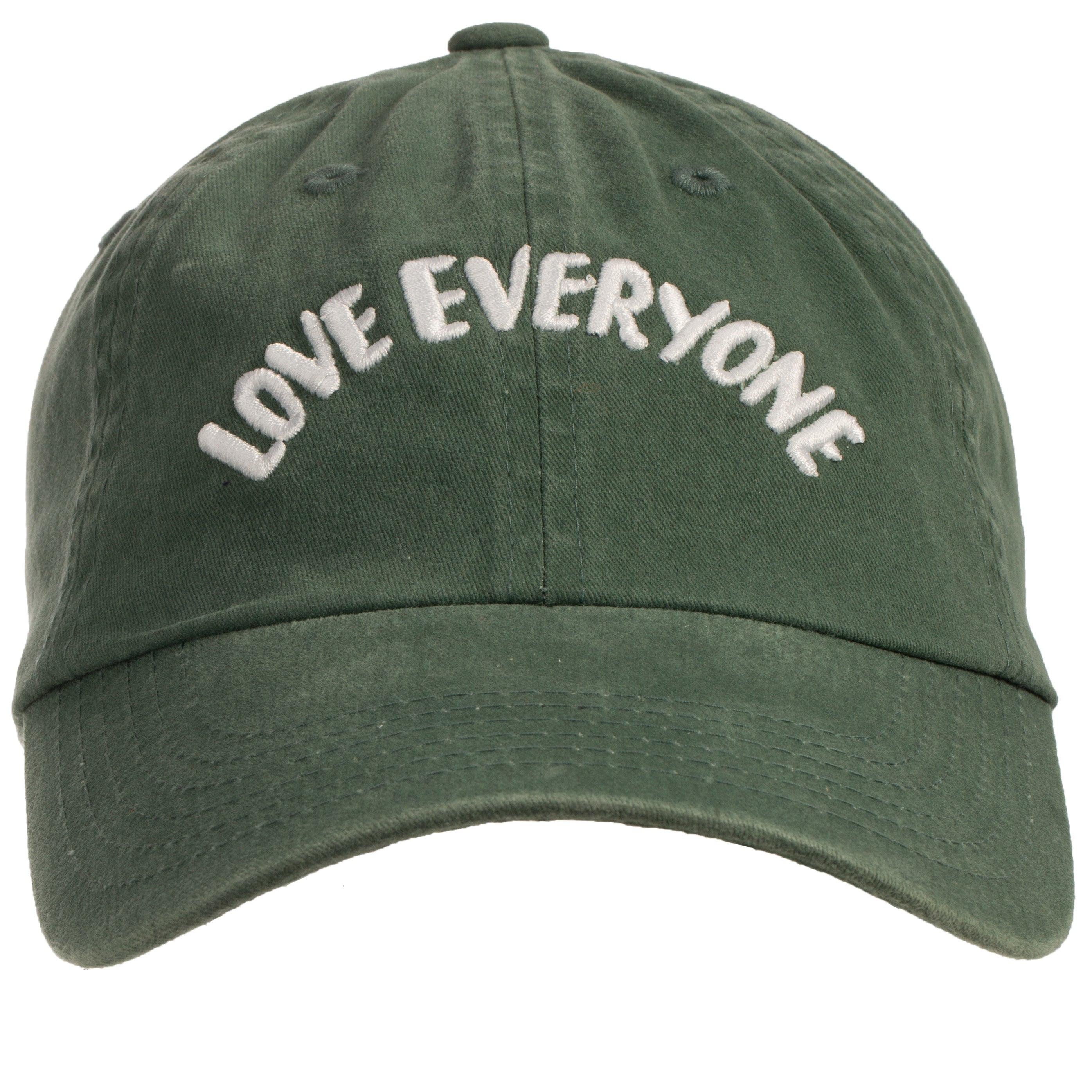 Love Everyone Baseball Cap (Unisex) - Green