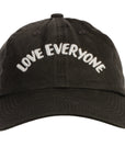 Love Everyone Baseball Cap (Unisex) - Black